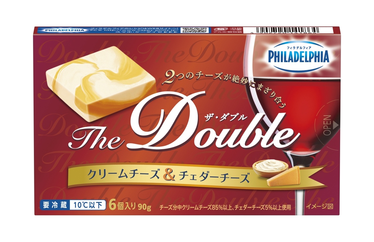 フィラデルフィア The Double 6p クリームチーズ チェダーチーズ 3月1日 日 より全国にて新発売 ニュースリリース 森永乳業株式会社