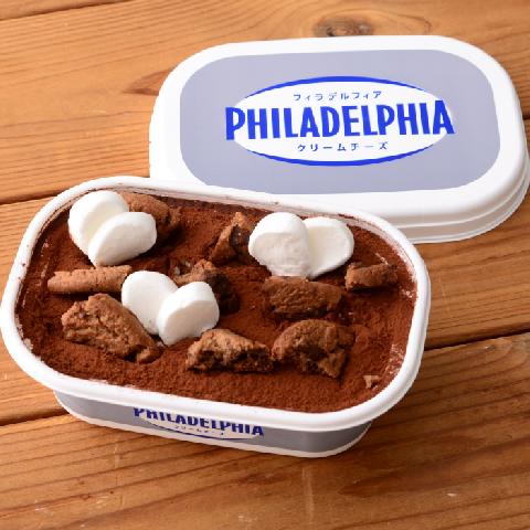 フィラデルフィア容器で簡単♪ サプライズ☆ザクザクチョコクッキーティラミス