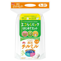 森永チルミル エコらくパック はじめてセット | 育児用食品 | 商品紹介