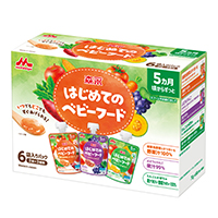 はじめてのベビーフード ６袋入りパック