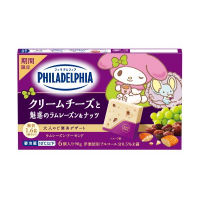 【期間限定パッケージ】フィラデルフィア デザート6P クリームチーズと魅惑のラムレーズ&ナッツ