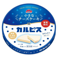 森永 小さなチーズケーキ×カルピス
