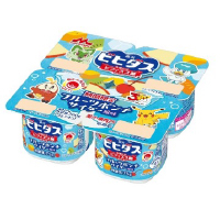 【期間限定】ビヒダスヨーグルト フルーツポンチサイダー風味 4ポット（ポケモンパッケージ）