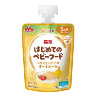 はじめてのベビーフード いちごとバナナのオートミール