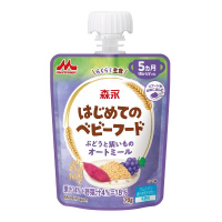 はじめてのベビーフード ぶどうと紫いものオートミール