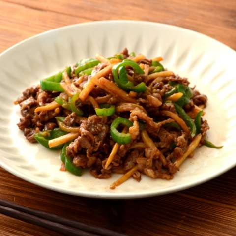 パルメで減塩 青椒肉絲(チンジャオロース)