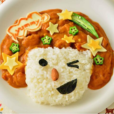 トマトシーフードのデコ★カレー