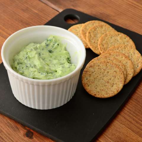 小松菜&チーズでヘルシーディップ