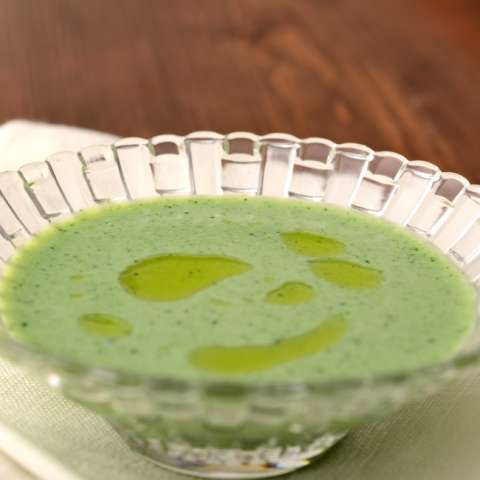 小松菜冷製ポタージュ