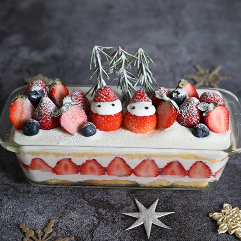 パルテノのクリスマススコップケーキ