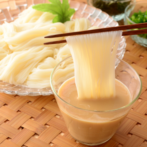 そうめん　ミルク生活めんつゆ