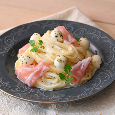 簡単！レモンクリームパスタ