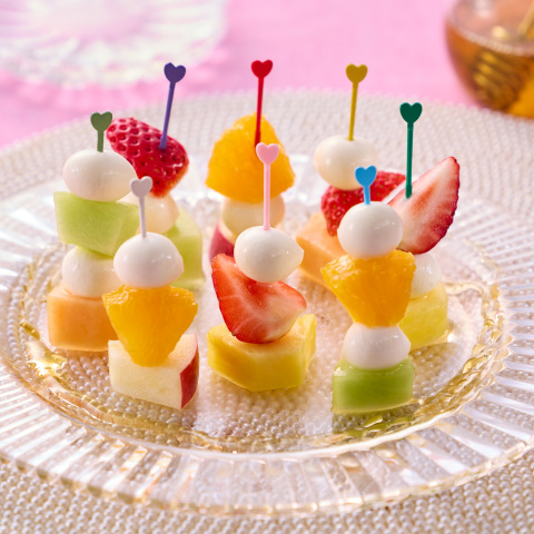 カラフルフルーツカプレーゼ