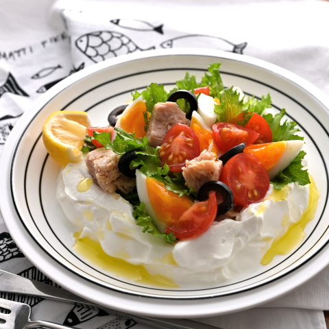 パルテノで作る～ニース風サラダプレート～