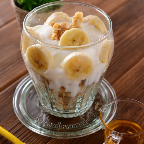 朝食☆腸活ヨーグルト