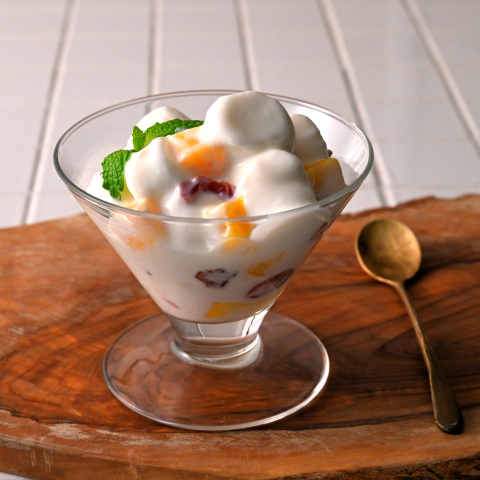 ふっくら果実のふわとろヨーグルト