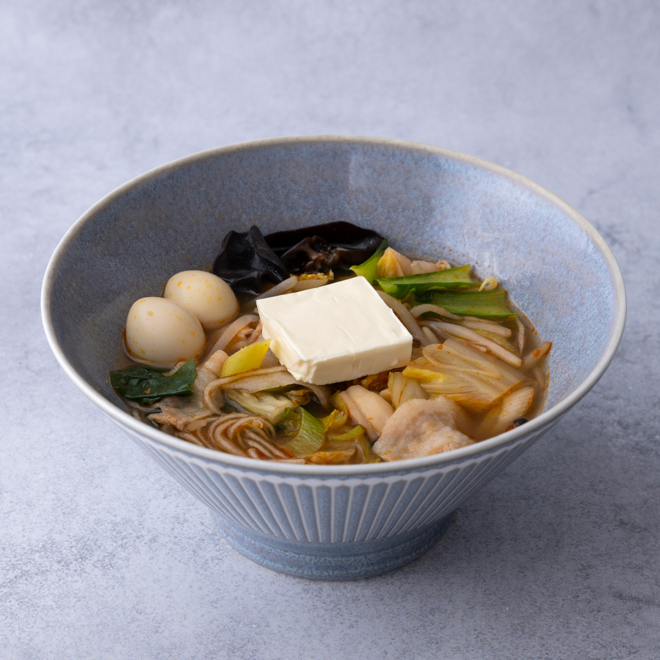 クリームチーズでクリーミー麻辣湯