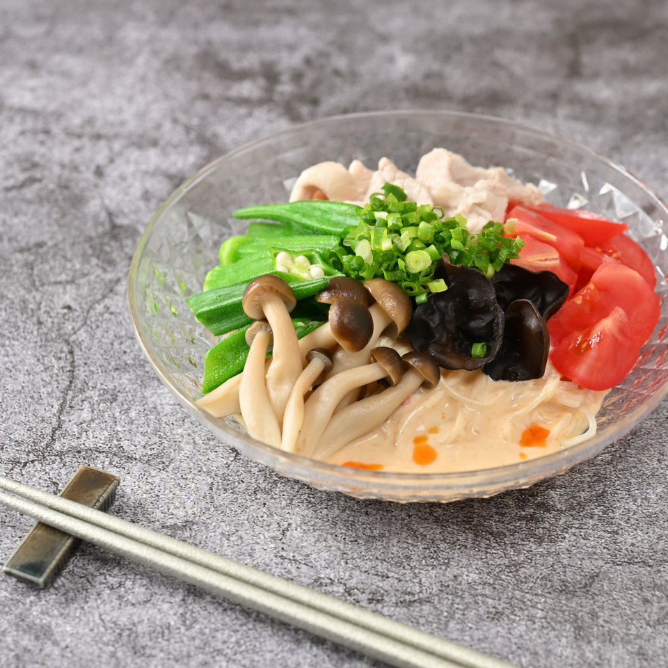 腸活！ヨーグルト仕立ての汁なし麻辣春雨