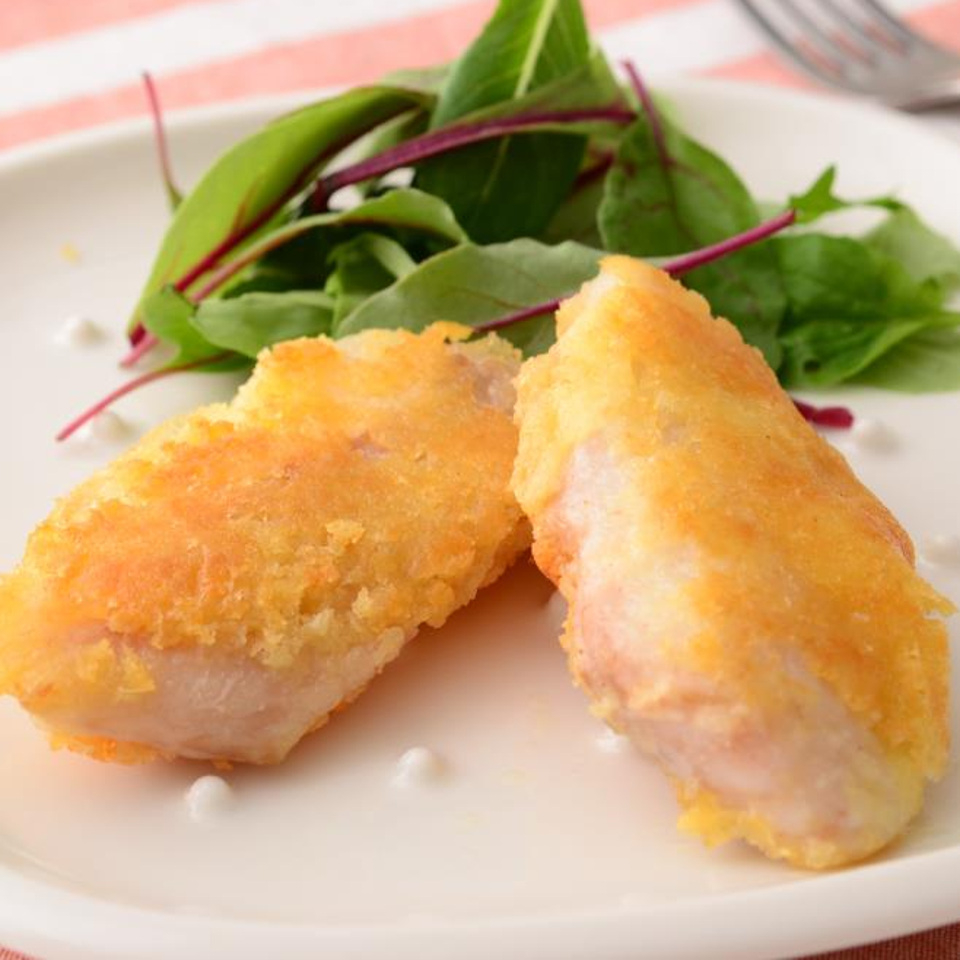 白身魚のチーズパン粉焼き