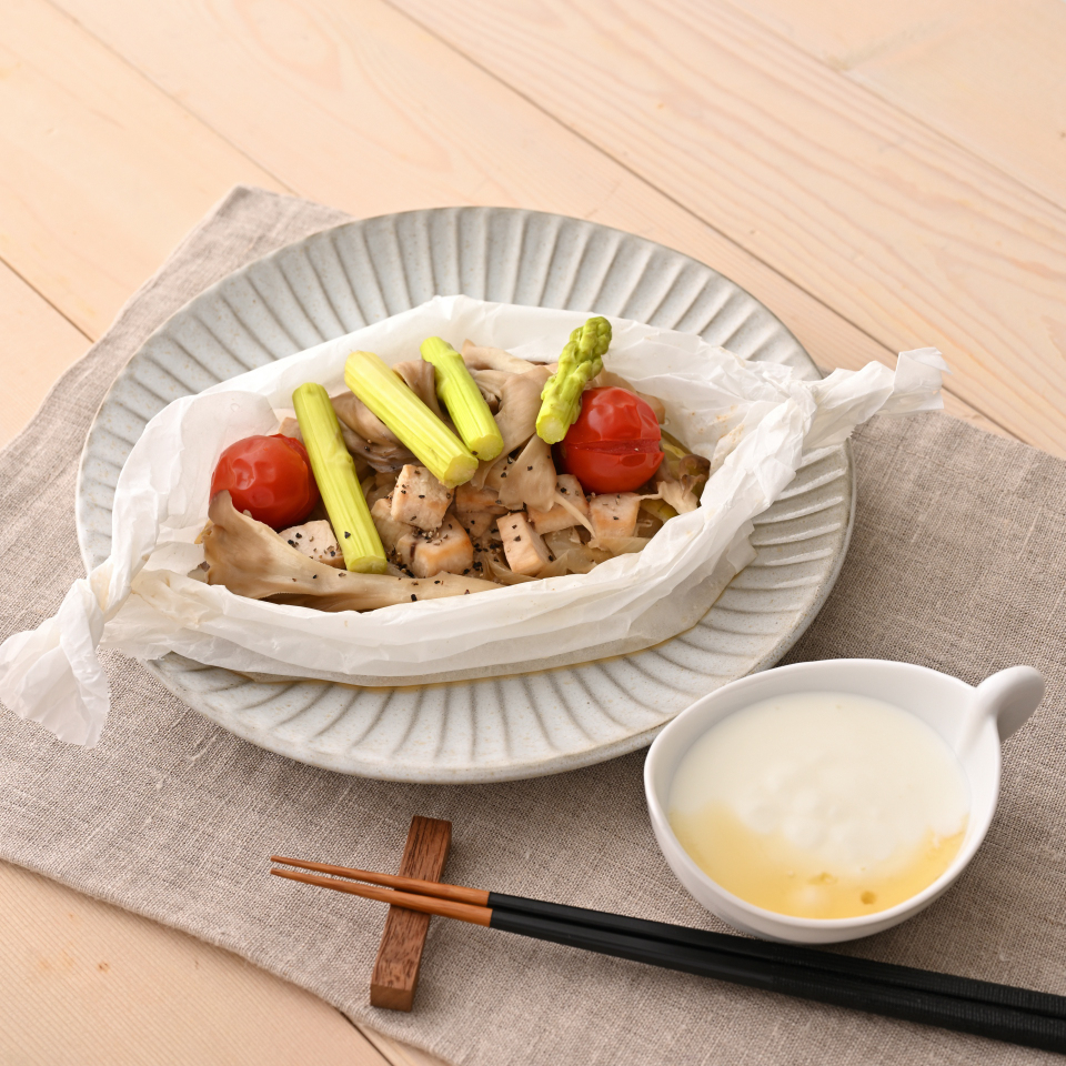 めかじきのコク旨包み焼き