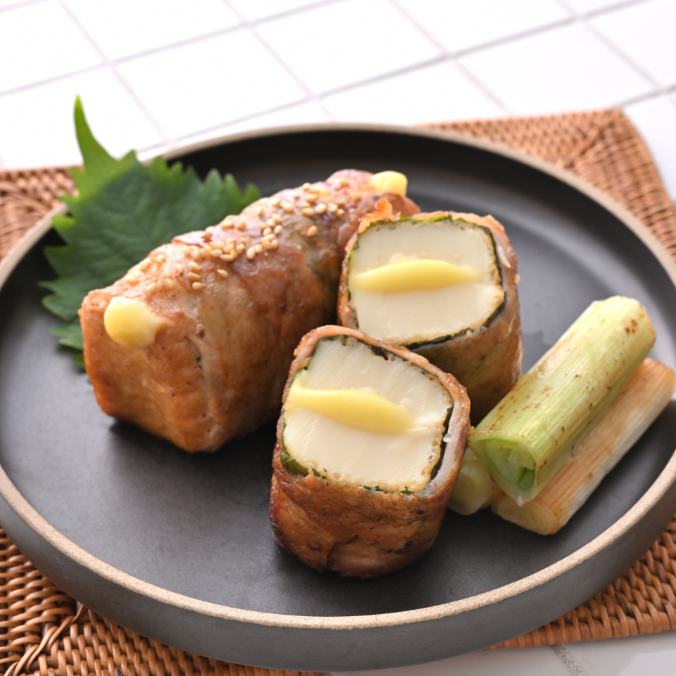 切れてるチーズと厚揚げのはさみ焼き ～適塩～