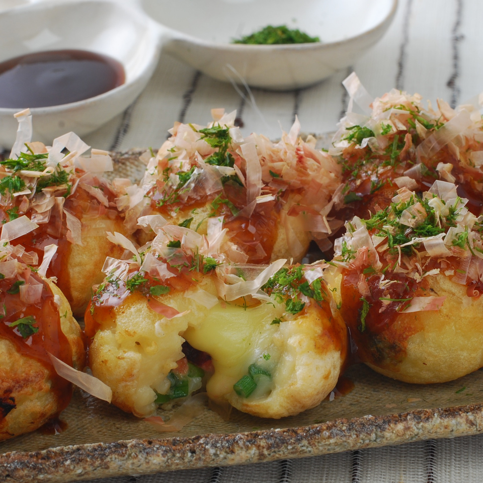 チーズ入りたこ焼き