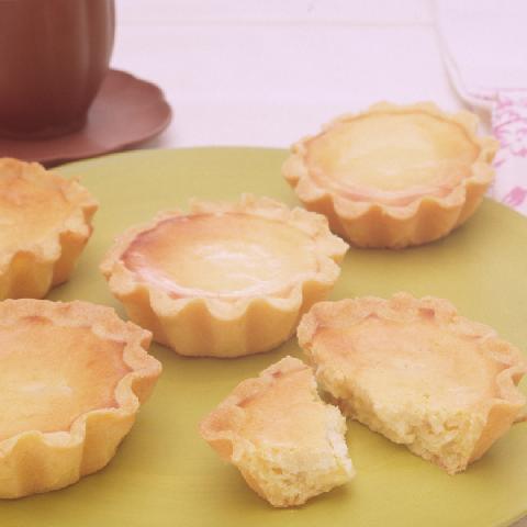 ゆず茶のミニチーズタルト
