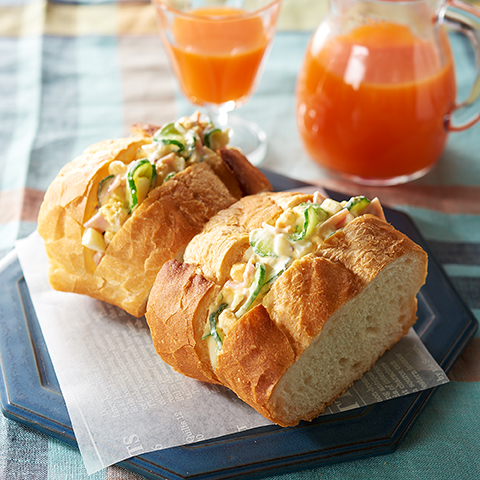 ヨーグルト・エッグサラダサンド