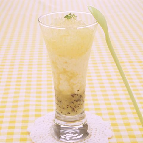 ひえのレモンミルクジュレ