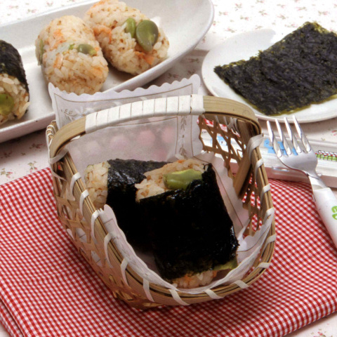 韓国風味のおにぎり