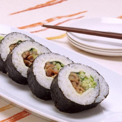 あなごチーズ太巻き