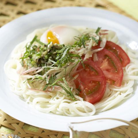 ぶっかけそうめん