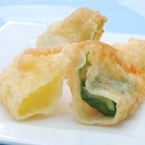 チーズ＆しそ揚げギョウザ