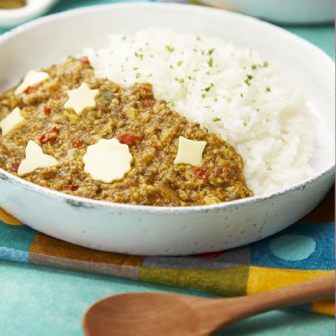 豆腐とスキムのキーマカレー