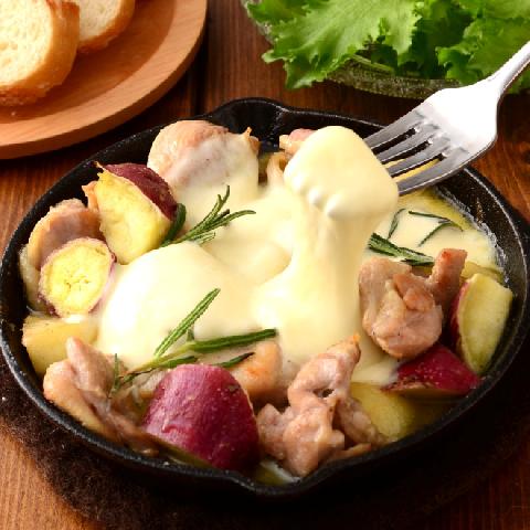 チキンとモッツァレラのもちトロ～んグリル