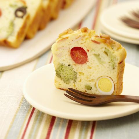 カラフル♪ケークサレ