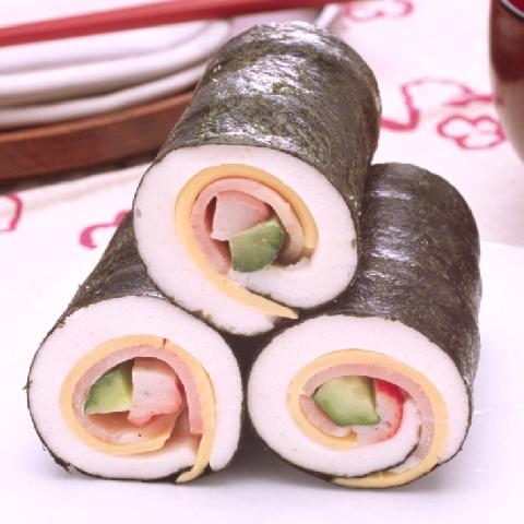 はんぺんのミニ恵方巻き