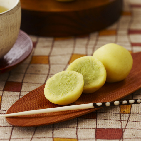 チーズ月見まんじゅう