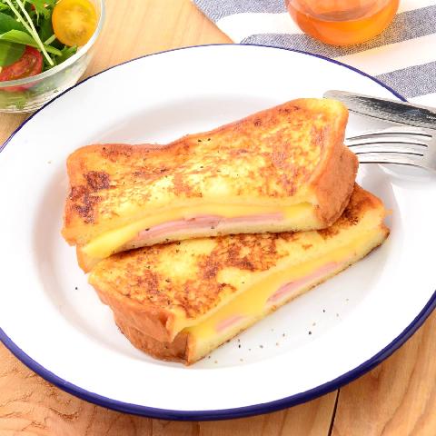 切れてるチーズでとろ~りフレンチトースト