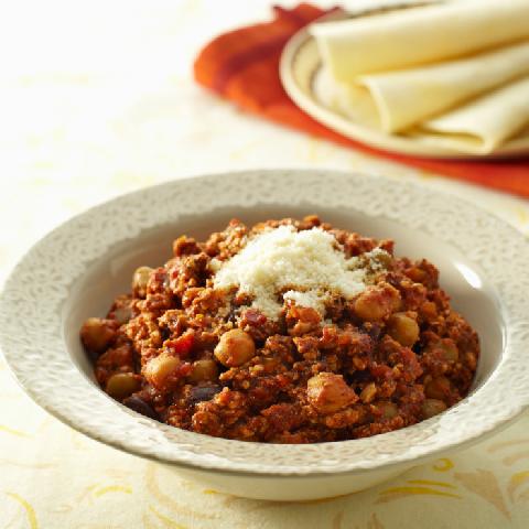 お豆腐のチリコンカン