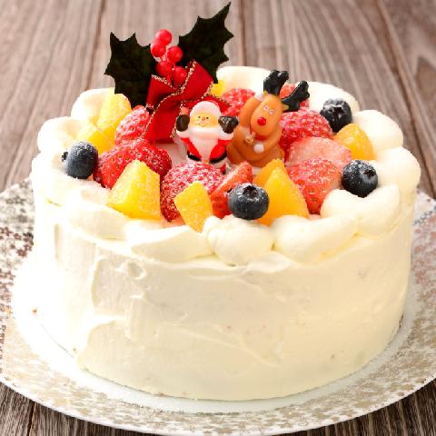 パルテノホイップでうれしい！クリスマスケーキ