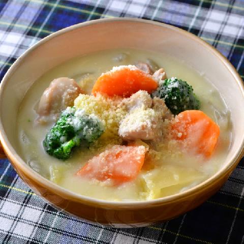 チキンのパルメシチュー