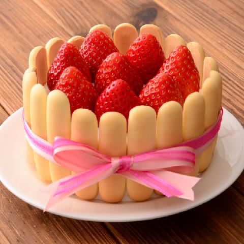 簡単パルテノケーキ～いちごアレンジ～～小さなお子さま向け～