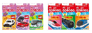 森永マミーキッズ トミカ アップル味」9月25日（火）より新発売