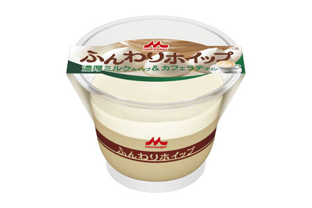 ふんわりホイップ 濃厚ミルクホイップ＆カフェラテプリン