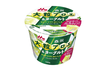 森永大粒アロエ＆ヨーグルト