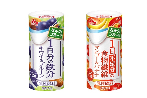 1日分の鉄分、1日不足分の食物繊維