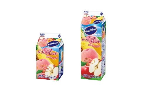 サンキスト(R)100％フルーツミックス ダブルピーチブレンド」4月28日