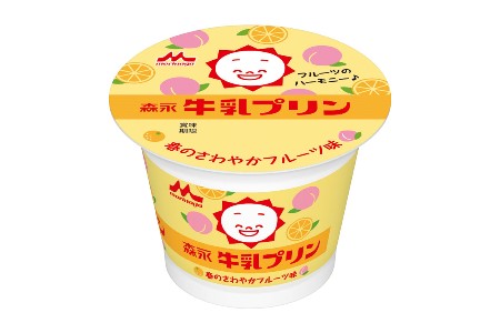 森永牛乳プリン 春のさわやかフルーツ味