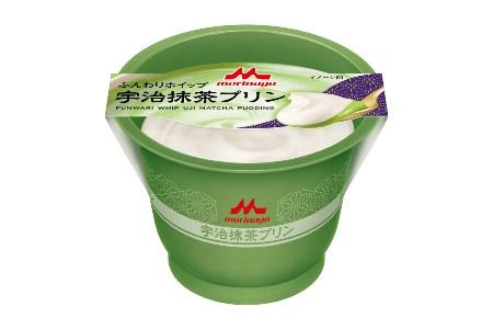 ふんわりホイップ 宇治抹茶プリン